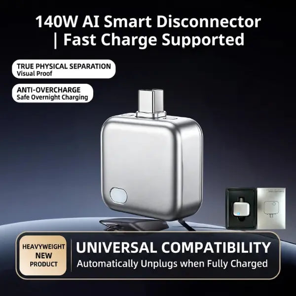 Kokogol AI Battery Guard: The World’s First 140W Physical Power-Cut Tool for 100% Battery Health & Home Safety