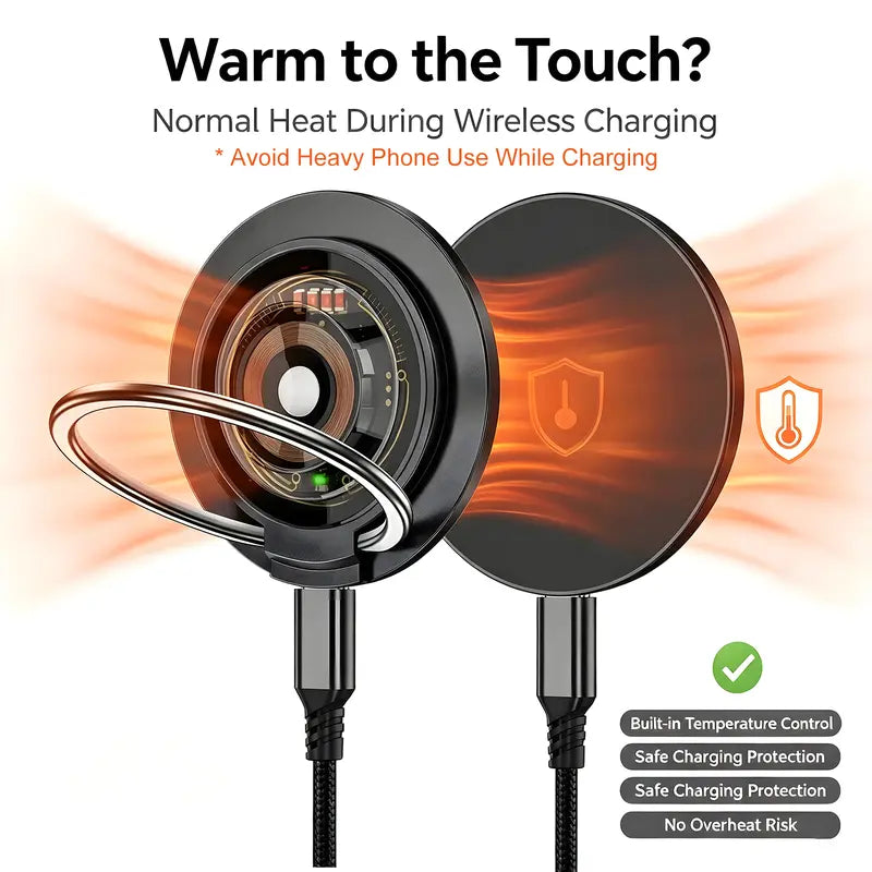 KOKOGOL 3-in-1 Magnetic Wireless Charger Station D17 - detail view 6