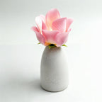 Pink blooming rose lamp fully bloomed