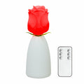 Red blooming rose lamp bud with remote control – LED rose flower lamp