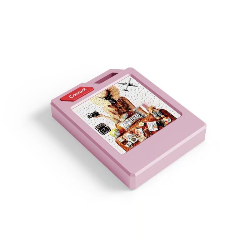 Customizable E-Ink Bluetooth Tracker with Photo & Contact Display