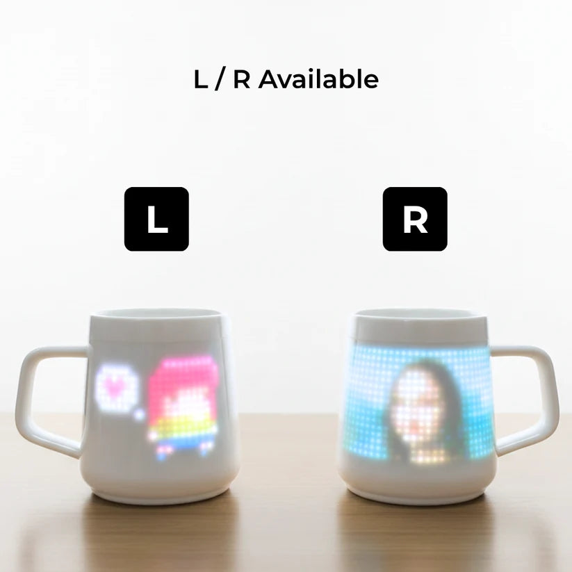 PixelMug P1: The Customizable Pixel Art LED Smart Mug