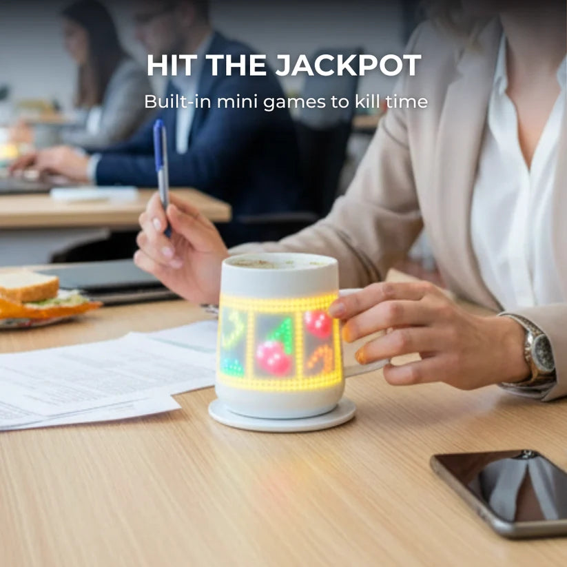 PixelMug P1: The Customizable Pixel Art LED Smart Mug