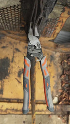 55#Self-Locking Ratchet Pliers – Heavy-Duty Wire Cutter & Clamping Tool
