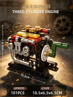KOKOGOL Mini Engine Building Kit — 6 Working Engine Models That Link Together
