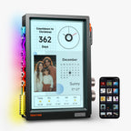 Times Frame — WiFi Smart Digital Photo Frame, 10.1" Transparent Floating Desk Display