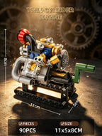 KOKOGOL Mini Engine Building Kit — 6 Working Engine Models That Link Together
